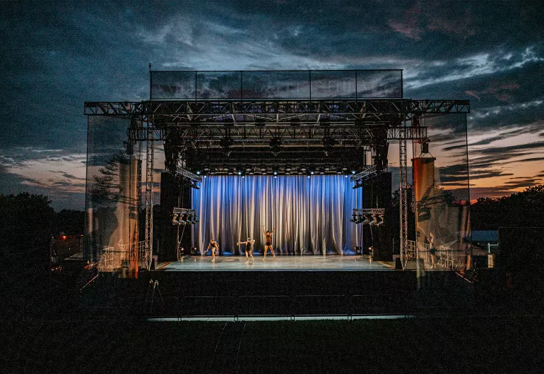 ABT Across America stage in Lincoln, Nebraska