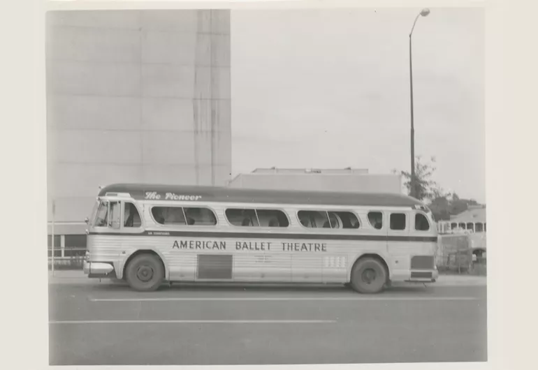 The ABT tour bus from the 40's and 50's