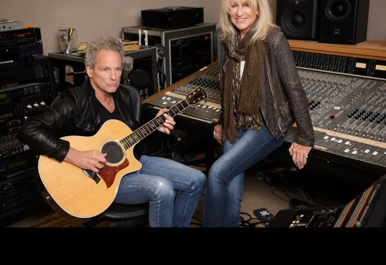 Lindsey Buckingham and Christine McVie