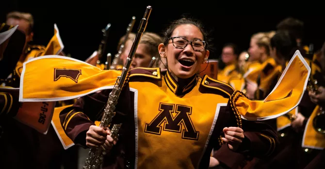 U of M Marching Band Student Matinee info page