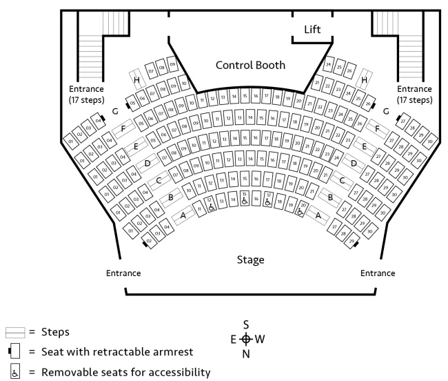 Best Buy Theater seating chart