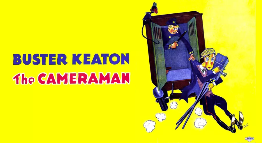 Classic poster for Buster Keaton's The Cameraman